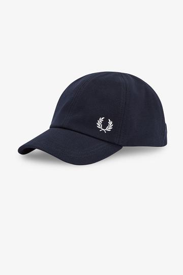 Pánské Klobouky Fred Perry Classic Piqué Tmavě Blankyt | CZ 1976VRWD